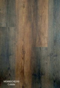 Horizen Flooring presents to you a picture of a 100% waterproof luxury vinyl plank flooring, manufactured by Knoas Flooring. Color: Cobble