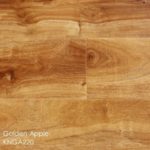 Horizen Flooring presents to you a picture of a 6" wide Laminate flooring, manufactured by Knoas Flooring. Color: Golden Apple.
