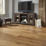 Horizen Flooring presents to you a picture of an oak wide plank hardwood flooring, manufactured by Eagle Creek Floors. Color: Antigua Oak