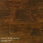 Horizen Flooring presents to you a picture of a AC4 Rating Laminate flooring, manufactured by Knoas Flooring. Color: Hickory Baltic Brown.