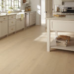 Horizen Flooring presents to you a picture of an oak wide plank hardwood flooring, manufactured by Eagle Creek Floors. Color: White Oak