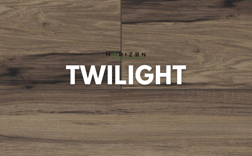 Horizen Flooring presents to you a picture of a quality wide plank Twilight luxury vinyl plank. NovoCore Q Merengue collection features a wide range of colors & designs that will compliment any interior. Natural wood grain synchronized surface allow for an authentic hardwood look & feel. This collection features a 0.3″ / 7.5 mm overall thickness and a durable 22 mil / 0.55 mm wear layer for residential and commercial applications.