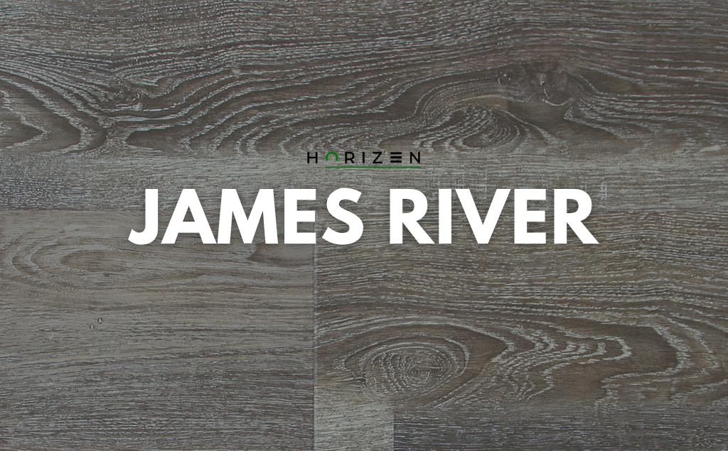 Horizen Flooring presents to you a picture of a quality wide plank James River luxury vinyl plank. NovoCore Premium collection features a wide range of colors & designs that will compliment any interior. Natural wood grain synchronized surface allow for an authentic hardwood look & feel. This collection features a 0.25″ / 6.5 mm overall thickness and a durable 22 mil / 0.55 mm wear layer for residential and commercial applications.