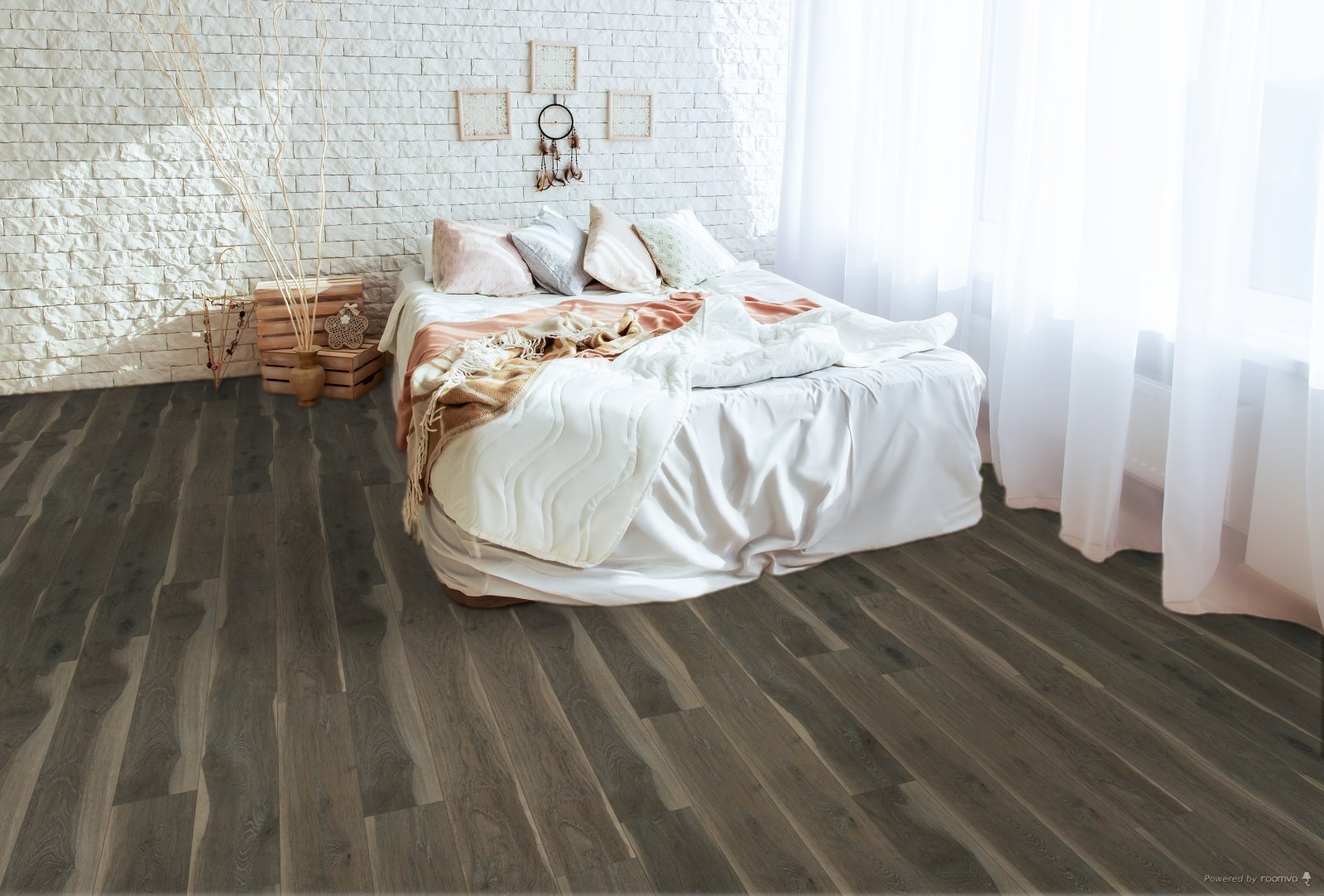Horizen Flooring presents to you a picture of a quality wide plank Clater Lake luxury vinyl plank. NovoCore Premium collection features a wide range of colors & designs that will compliment any interior. Natural wood grain synchronized surface allow for an authentic hardwood look & feel. This collection features a 0.25″ / 6.5 mm overall thickness and a durable 22 mil / 0.55 mm wear layer for residential and commercial applications.