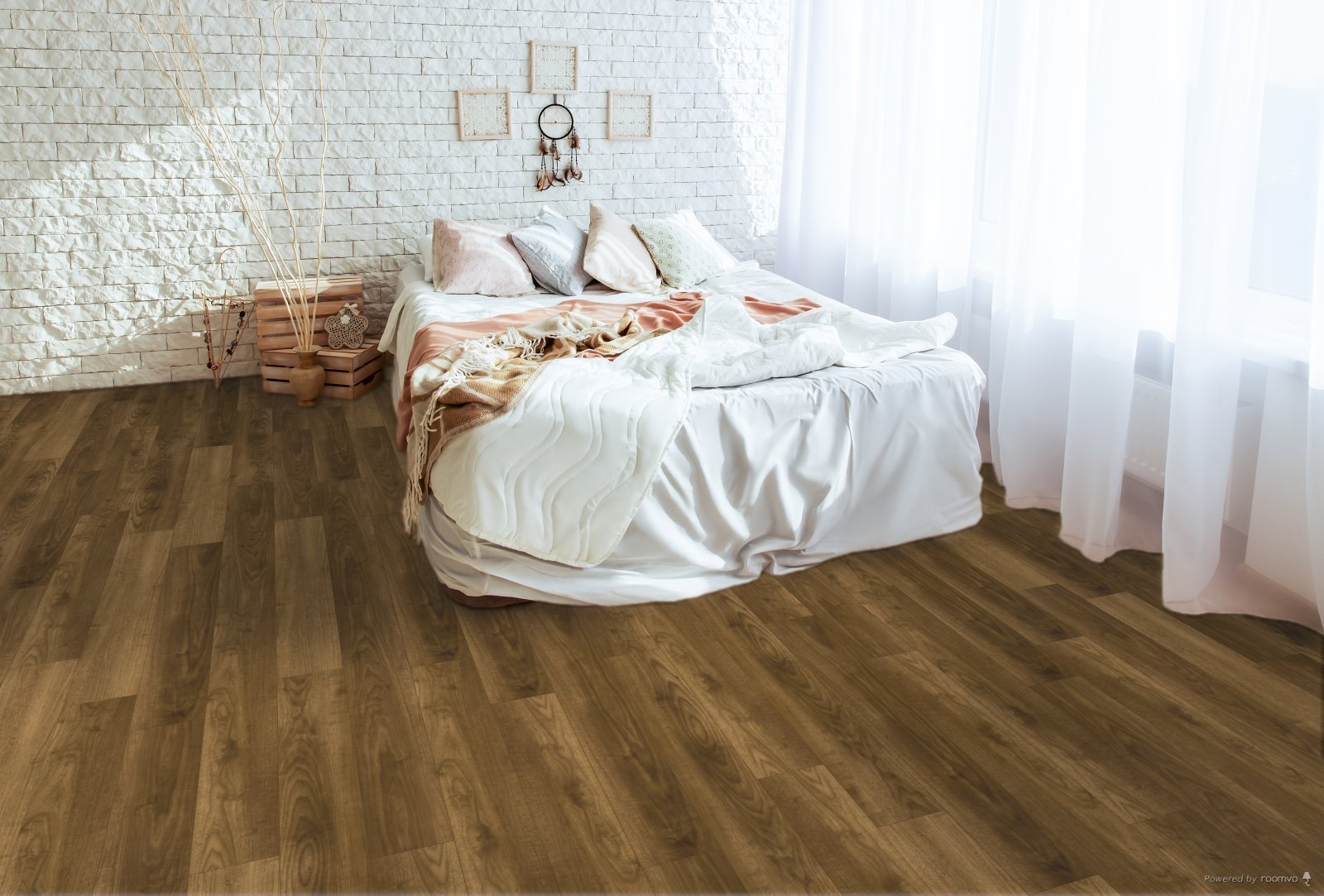 Horizen Flooring presents to you a picture of a quality wide plank Alton luxury vinyl plank. NovoCore Q Merengue collection features a wide range of colors & designs that will compliment any interior. Natural wood grain synchronized surface allow for an authentic hardwood look & feel. This collection features a 0.3″ / 7.5 mm overall thickness and a durable 22 mil / 0.55 mm wear layer for residential and commercial applications.