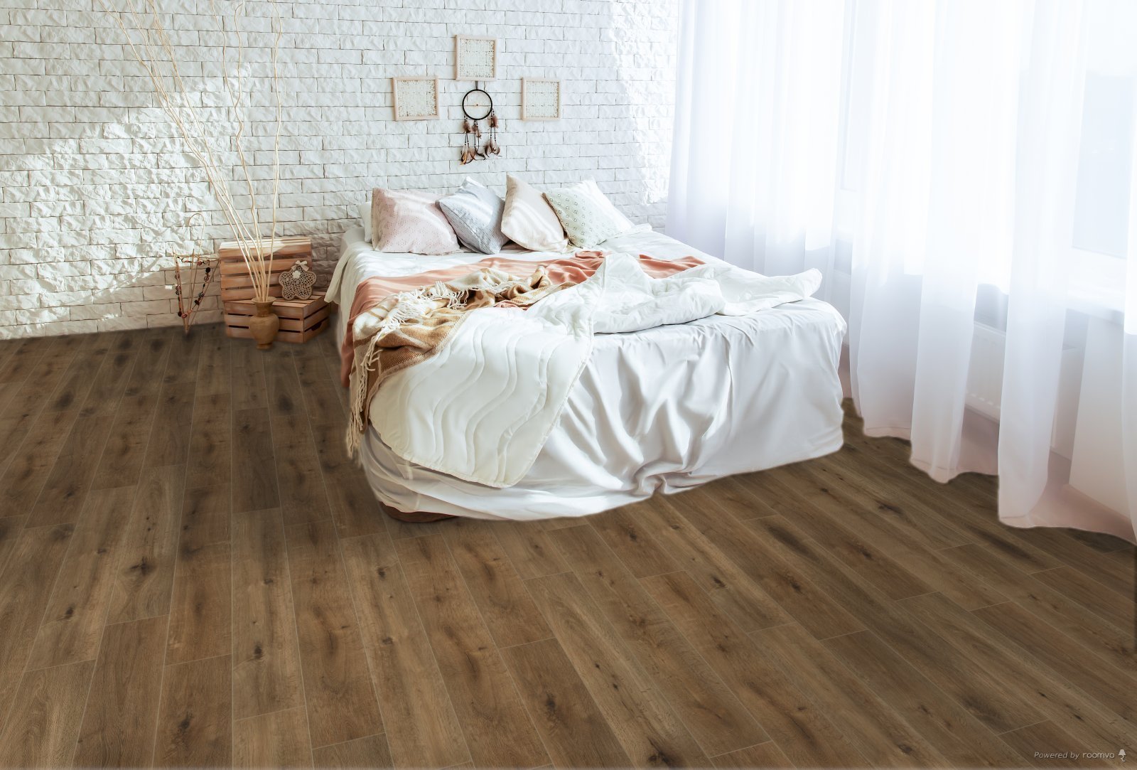 Horizen Flooring presents to you a picture of a quality wide plank Caliente luxury vinyl plank. NovoCore Q Merengue collection features a wide range of colors & designs that will compliment any interior. Natural wood grain synchronized surface allow for an authentic hardwood look & feel. This collection features a 0.3″ / 7.5 mm overall thickness and a durable 22 mil / 0.55 mm wear layer for residential and commercial applications.