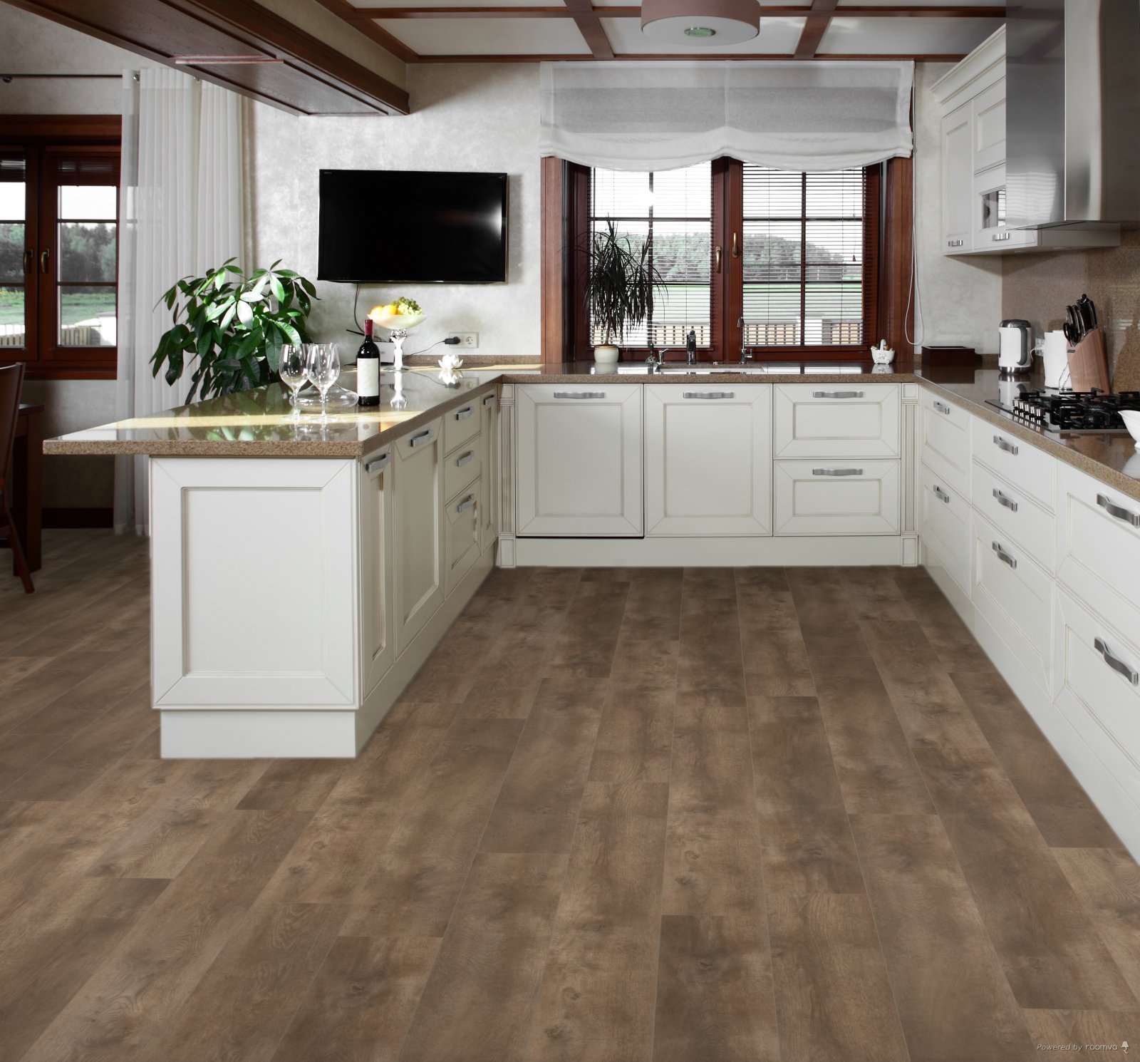 Horizen Flooring presents to you a picture of a quality wide plank Chopin luxury vinyl plank. NovoCore Q XXL Tango collection features a wide range of colors & designs that will compliment any interior. Natural wood grain synchronized surface allow for an authentic hardwood look & feel. This collection features a 0.3″ / 7.5 mm overall thickness and a durable 22 mil / 0.55 mm wear layer for residential and commercial applications.