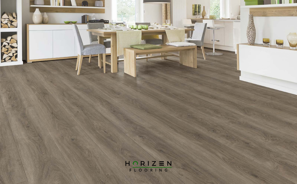 Horizen Flooring presents to you a picture of a quality wide plank Wildrose luxury vinyl plank. LW Flooring Riverside collection features a wide range of colours & designs that will compliment any interior. Natural wood grain synchronised surface allow for an authentic hardwood look & feel. This collection features a 7.8 mm overall thickness and a durable 20 mil wear layer for residential and commercial applications.